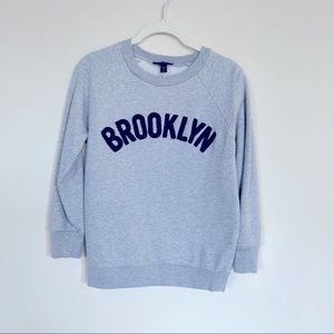 J Crew Brooklyn Pullover Sweatshirt XXS